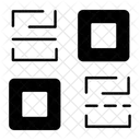 Qr 코드 Qr 매트릭스 바코드 아이콘