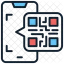 Qr 코드 액세스  아이콘