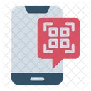 Pagamento Qr Digitalizacao Telefone Icon