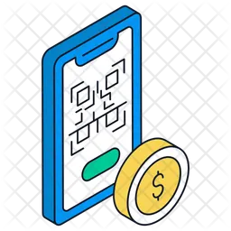 QR Payment  Icon