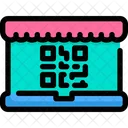 Qrcode Shopping Online Icon