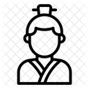 Qu Yuan Chinese People Icon