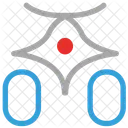 Quad Tarnung Fahrrad Symbol