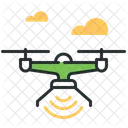 Drone Aircraft Technology Icon