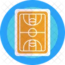 Campo De Basquete Campo Esportivo Basquete Ícone