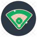 Quadra de beisebol  Ícone