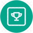 Premio Quadrado Trofeu Ícone