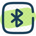 Quadrado bluetooth  Ícone