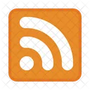 Rss Quadrado Rss Wi Fi Icon