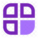 Quadrat Schaltflache Benutzer Symbol