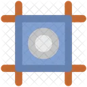 Quadrat Komposition Computer Icon