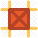 Quadrat Komposition Computer Icon