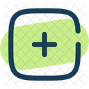 Add Square Plus Einkaufen Symbol