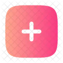 Add Square Plus Einkaufen Symbol