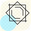 Quadrat Werkzeug Mass Icon