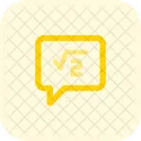 Quadratic Chat  Icon