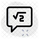 Quadratic Chat Icon