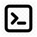 Quadrat Anschluss Links Rechts Icon