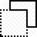 Zusammengesetzte Quadratische Uberlappung Quadrate Symbol