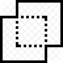 Zusammengesetzt Zusammengesetztes Quadrat Quadrat Symbol