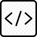 Eckige Schragstrichklammer Code Kodierung Symbol