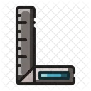 Quadratisches Lineal  Symbol