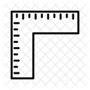 Quadratisches Lineal  Symbol