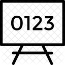 Matematica Aula Quadro Negro Ícone