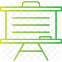 Quadro branco  Ícone