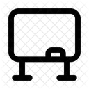 Quadro branco  Ícone