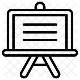 Quadro branco  Ícone