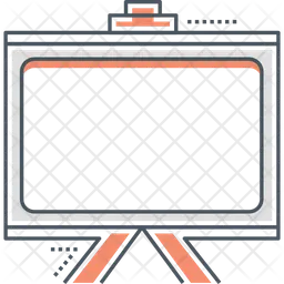 Quadro branco  Ícone