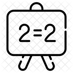 Quadro branco  Ícone