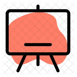 Quadro branco  Ícone