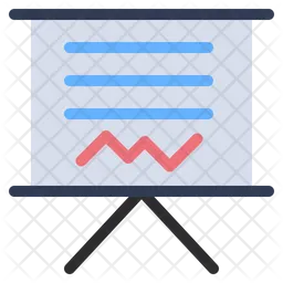 Quadro branco  Ícone