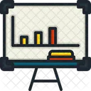 Quadro branco  Ícone