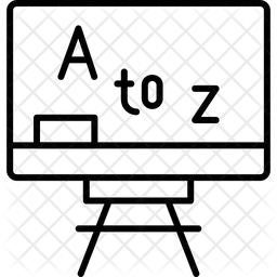 Quadro branco  Ícone