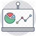 Negocios Grafico Apresentacao Ícone