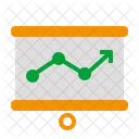 Apresentacao Grafico Estatisticas Ícone
