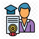 Resume Job Diploma Icon