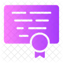 Qualification  Icon