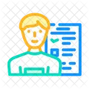 Qualified Person Qualified Lead Hql Icon