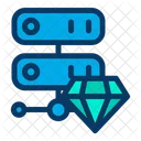 Diamant Server Online Daten Icon