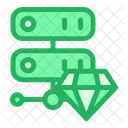 Diamant Server Online Daten Icon