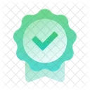 Quality Certificate Medal Icon