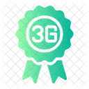 3 G Quality Badge Icon