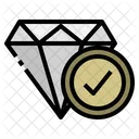 Quality Assurance Diamond Check Icon
