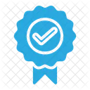 Quality Assurance Badge Medal Icon