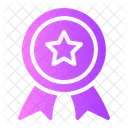 Quality Assurance Badge Medal Icon