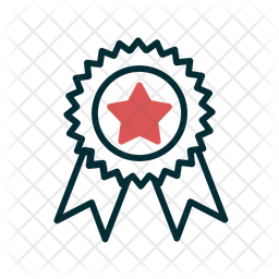 Quality Badge Icon - Download in Dualtone Style